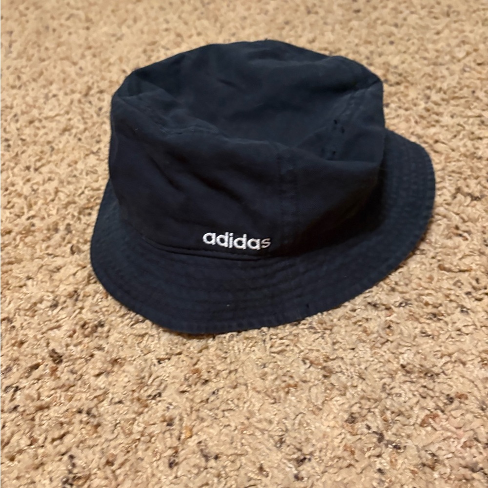 Adidas Dark Blue Bucket Hat
